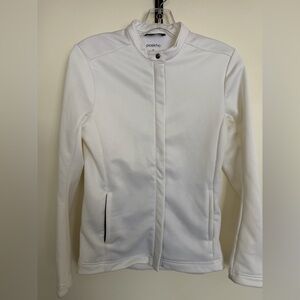 Paskho Women's Cream Bomber Jacket